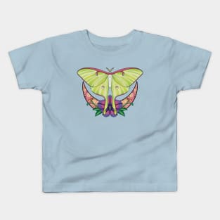 Luna Moth Kids T-Shirt